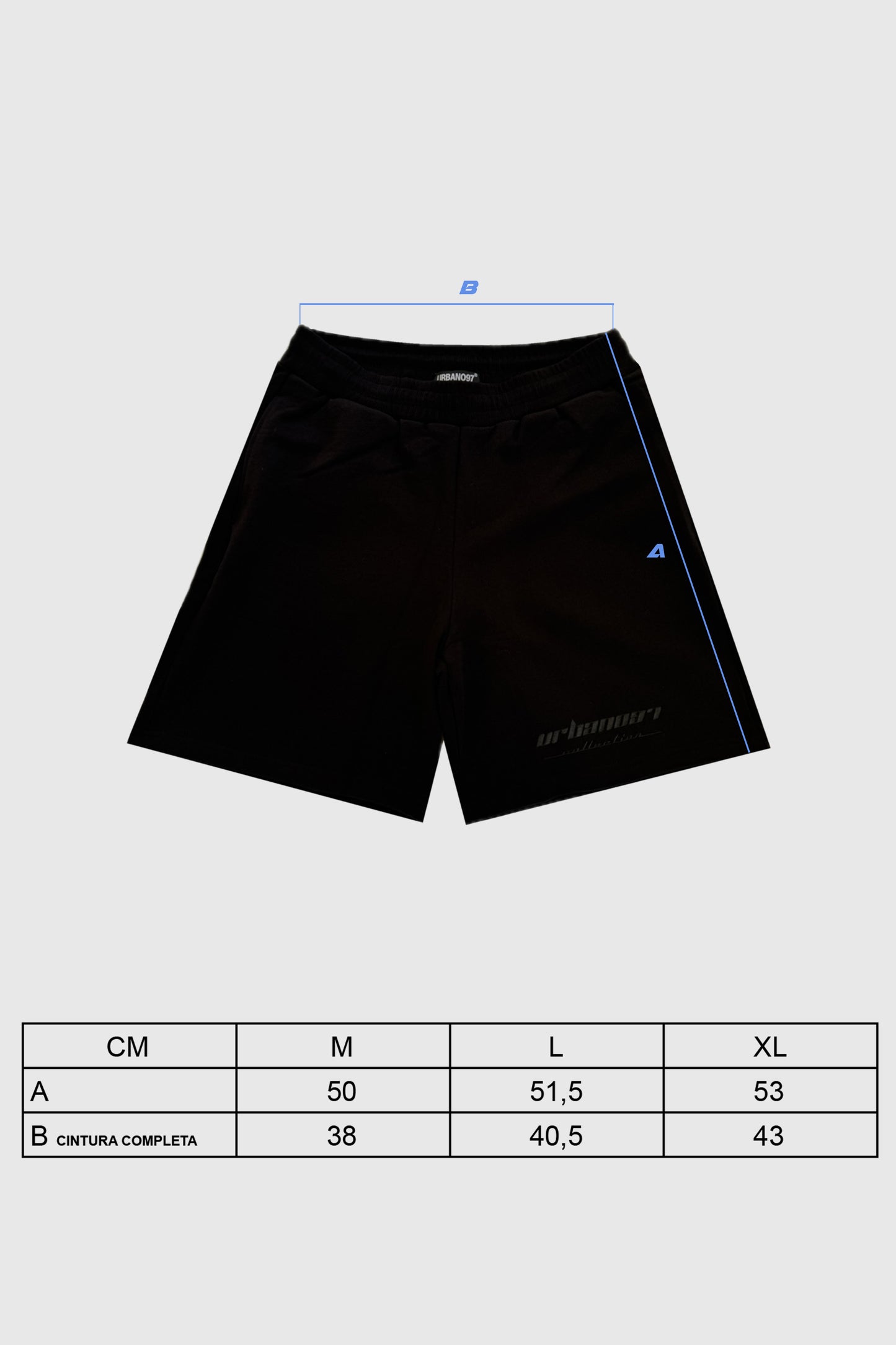 Black Relaxed Sweatshorts