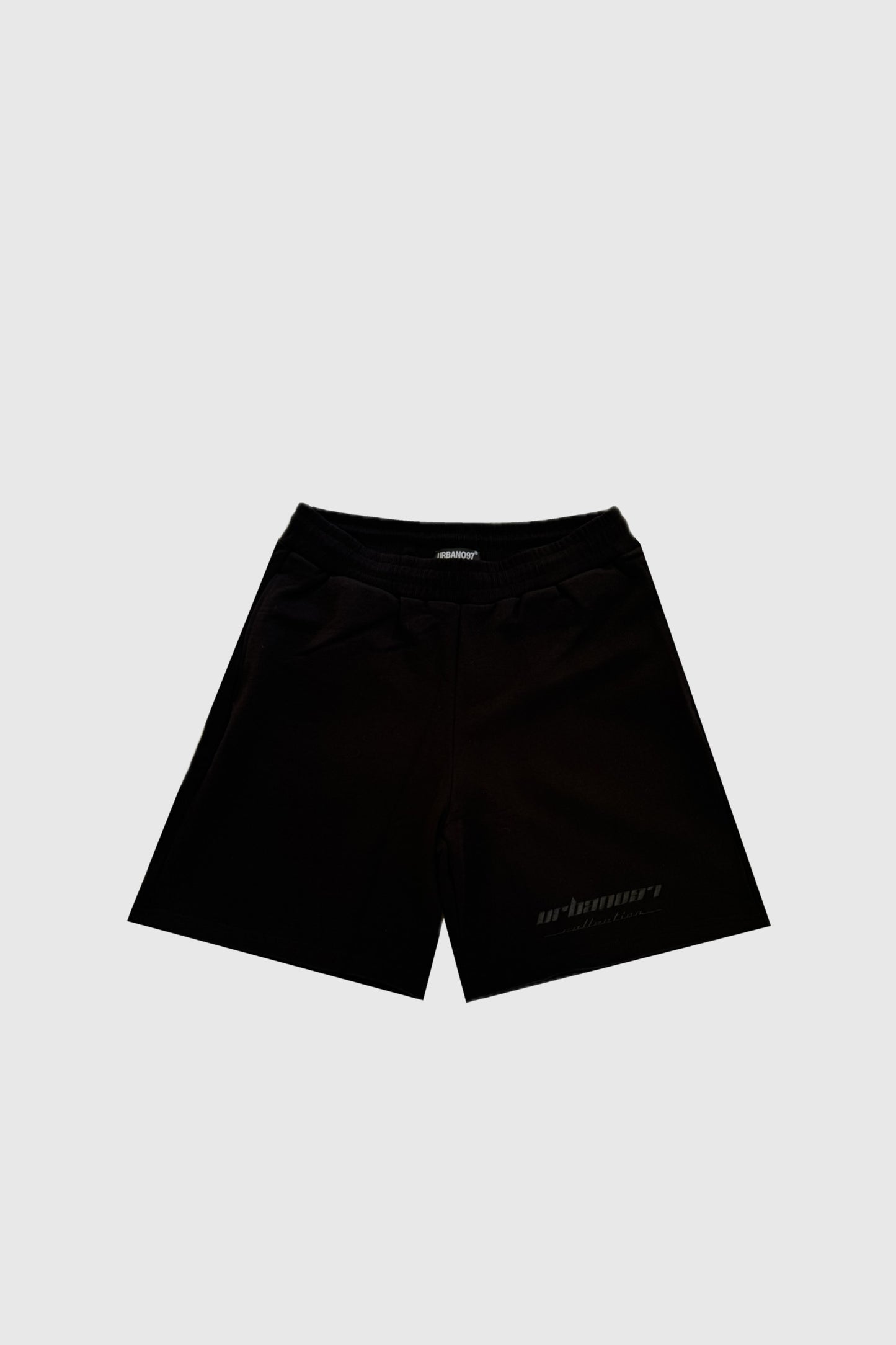 Black Relaxed Sweatshorts